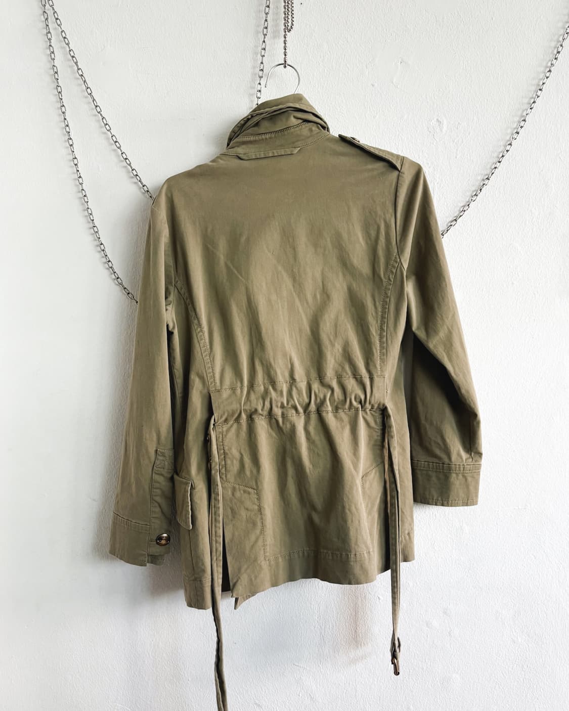 비비안웨스트우드 언밸런스 버튼 밀리터리 코트 상품이미지5