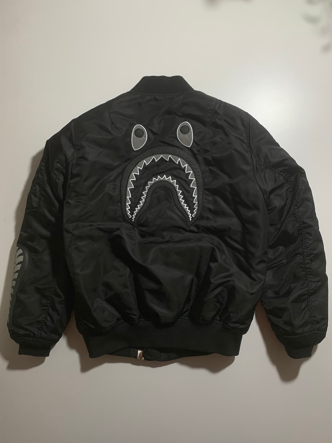 베이프 BAPE 블랙 샤크 항공점퍼  상품이미지2