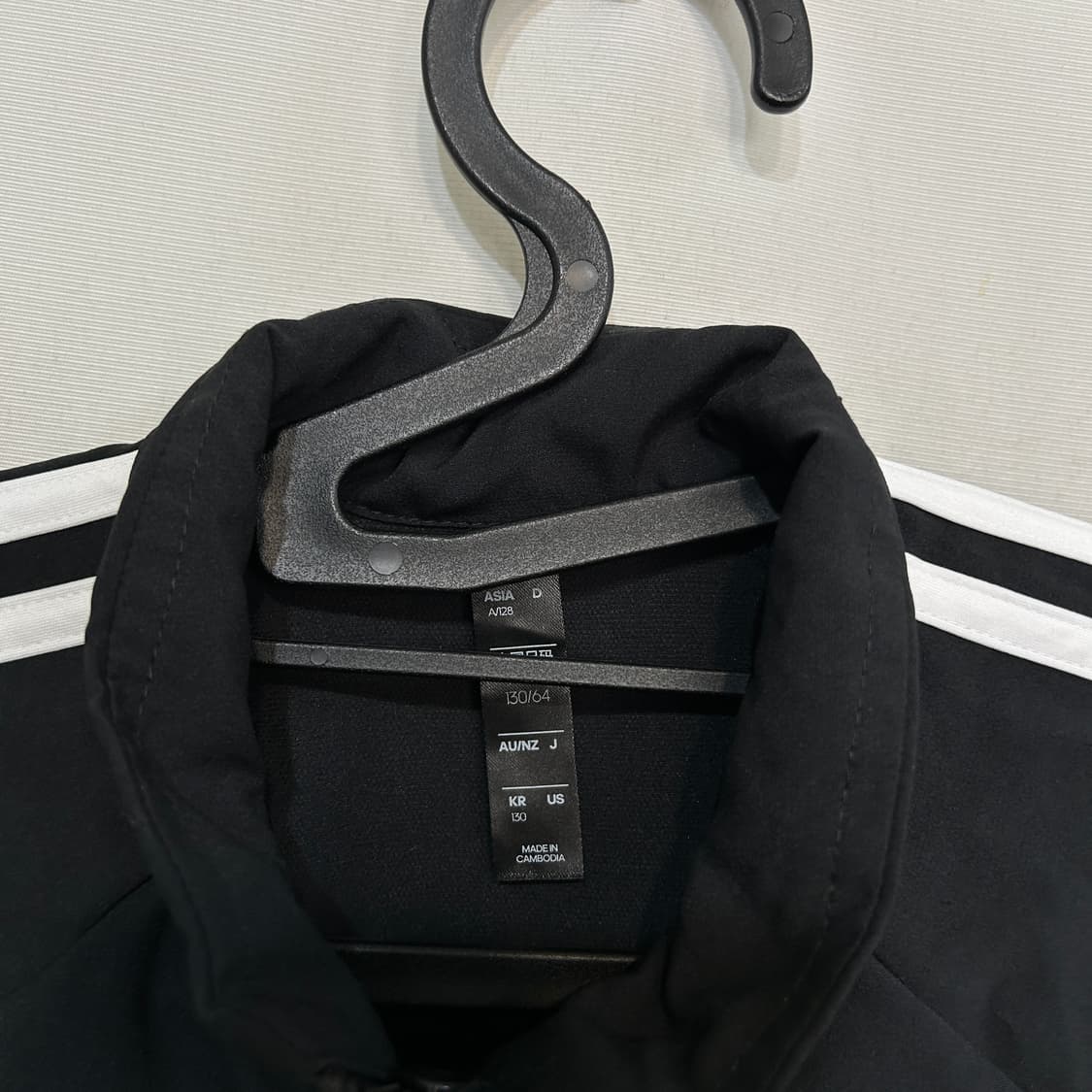 아디다스 키즈 져지 집업 130 상품이미지2