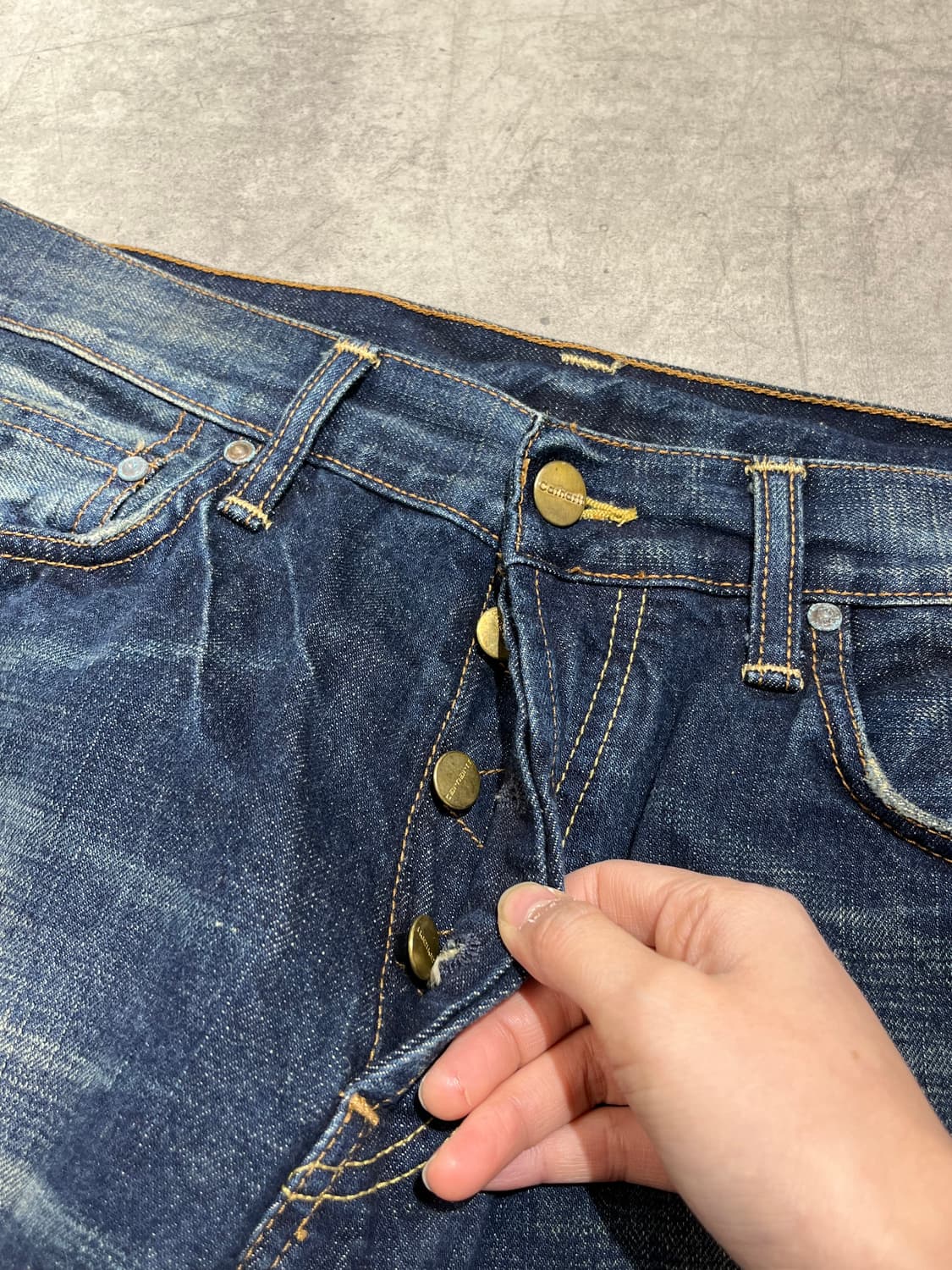 칼하트 klondike 데님 팬츠 상품이미지6