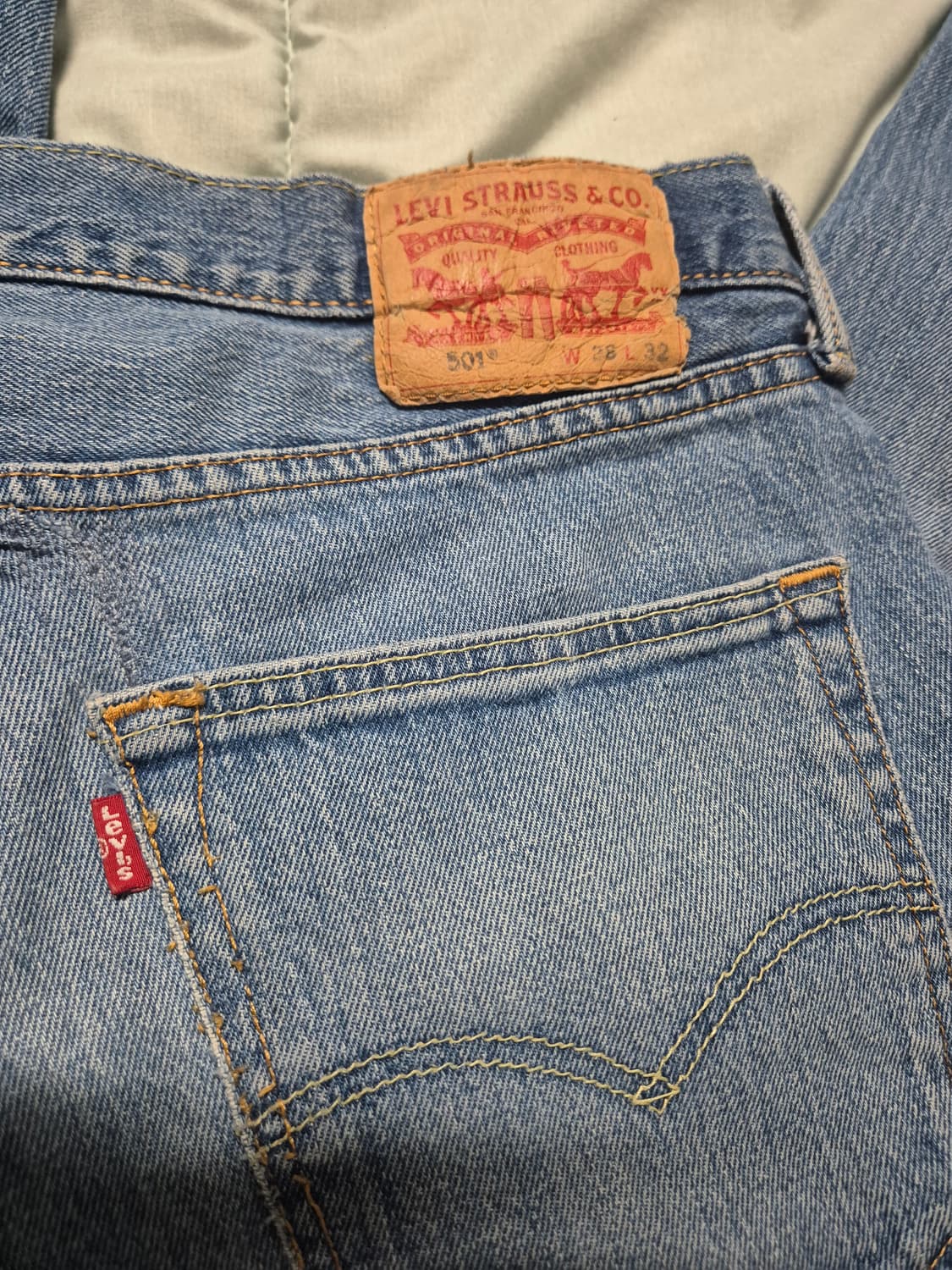 리바이스 501 36x32 상품이미지3