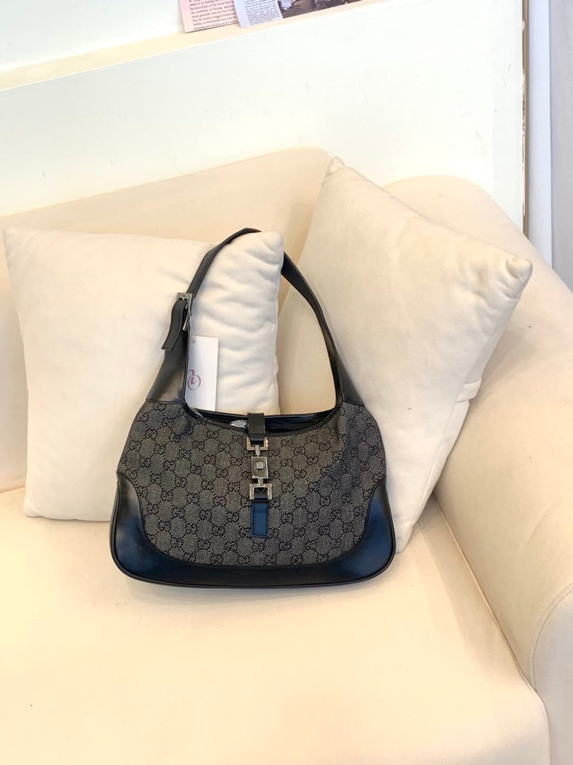 구찌 자카드 재키 호보백 (정품) 상품이미지1