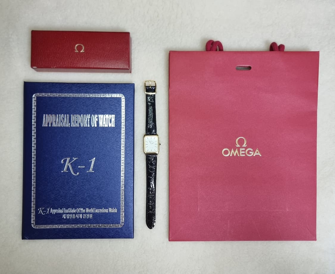 오메가 드빌 실버 다이얼 핸드와인딩 남여공용 시계 상품이미지9