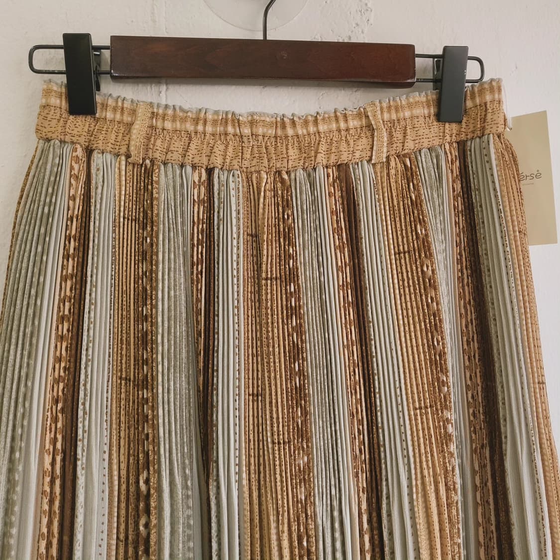 Laptev 보헤미안 플리츠스커트(Japan made) 상품이미지3