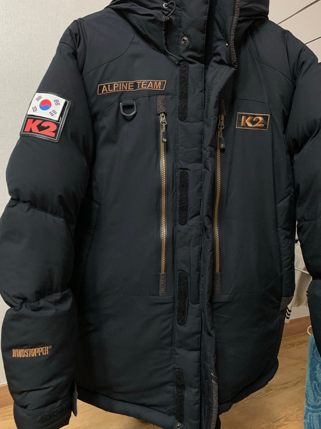 k2 코볼트 대장급패딩 블랙95(실사100) 상품이미지3