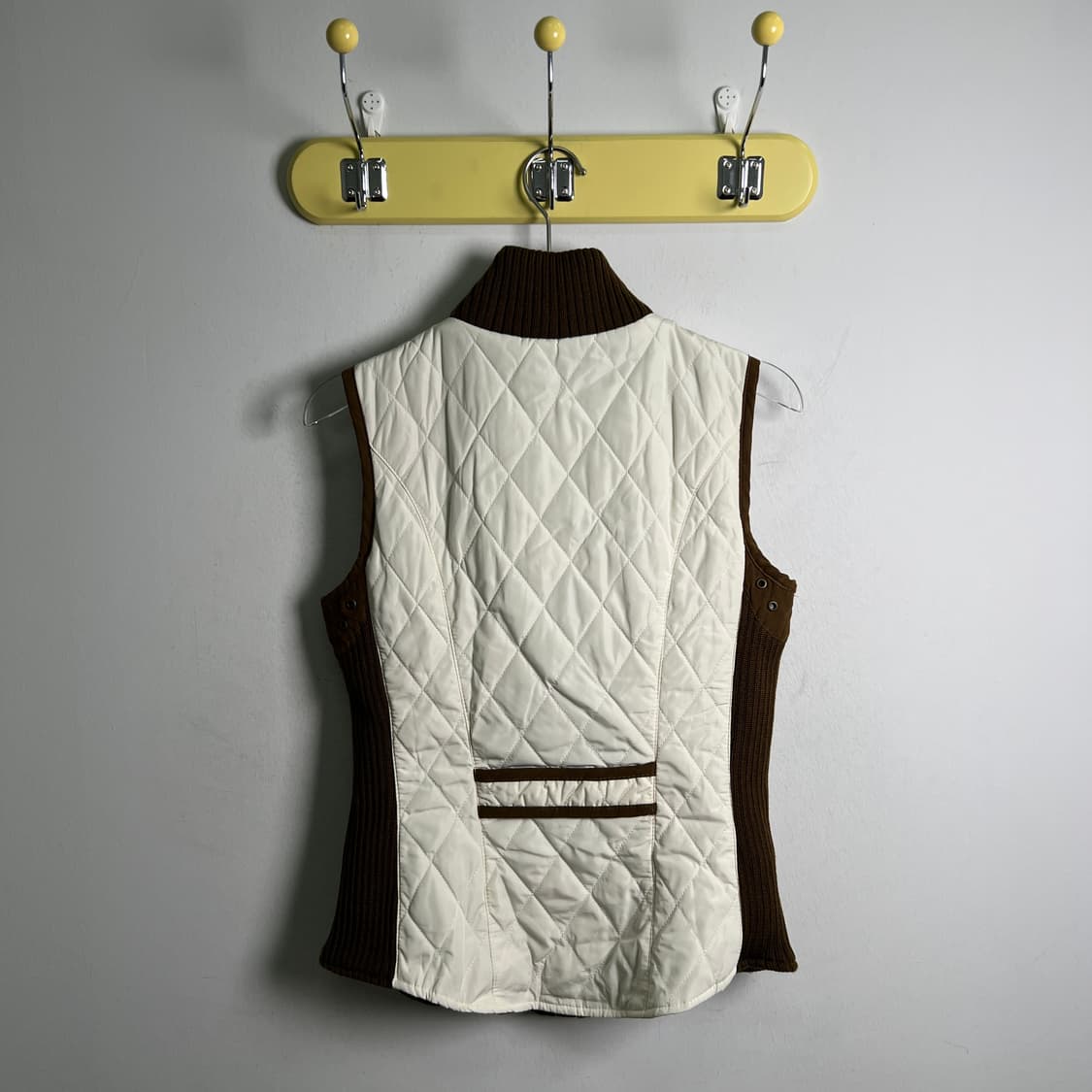 자라 베이직 스웨이드 퀄팅 베스트 S 상품이미지2