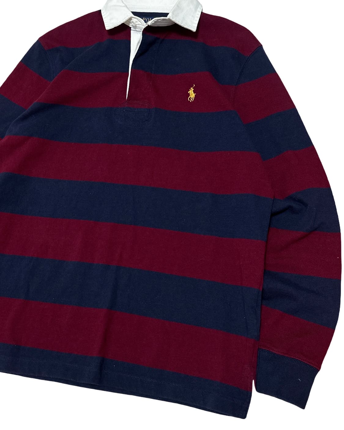 폴로 랄프로렌 qr택 스트라이프 럭비티 상품이미지3