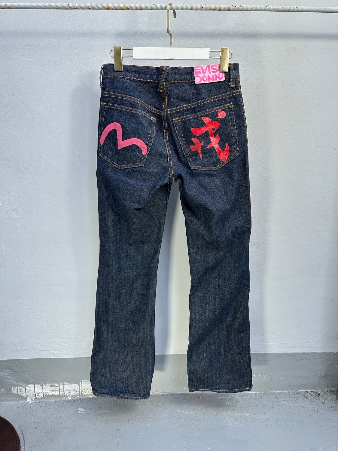 Evisu 에비수 세미 부츠컷 팬츠 상품이미지2