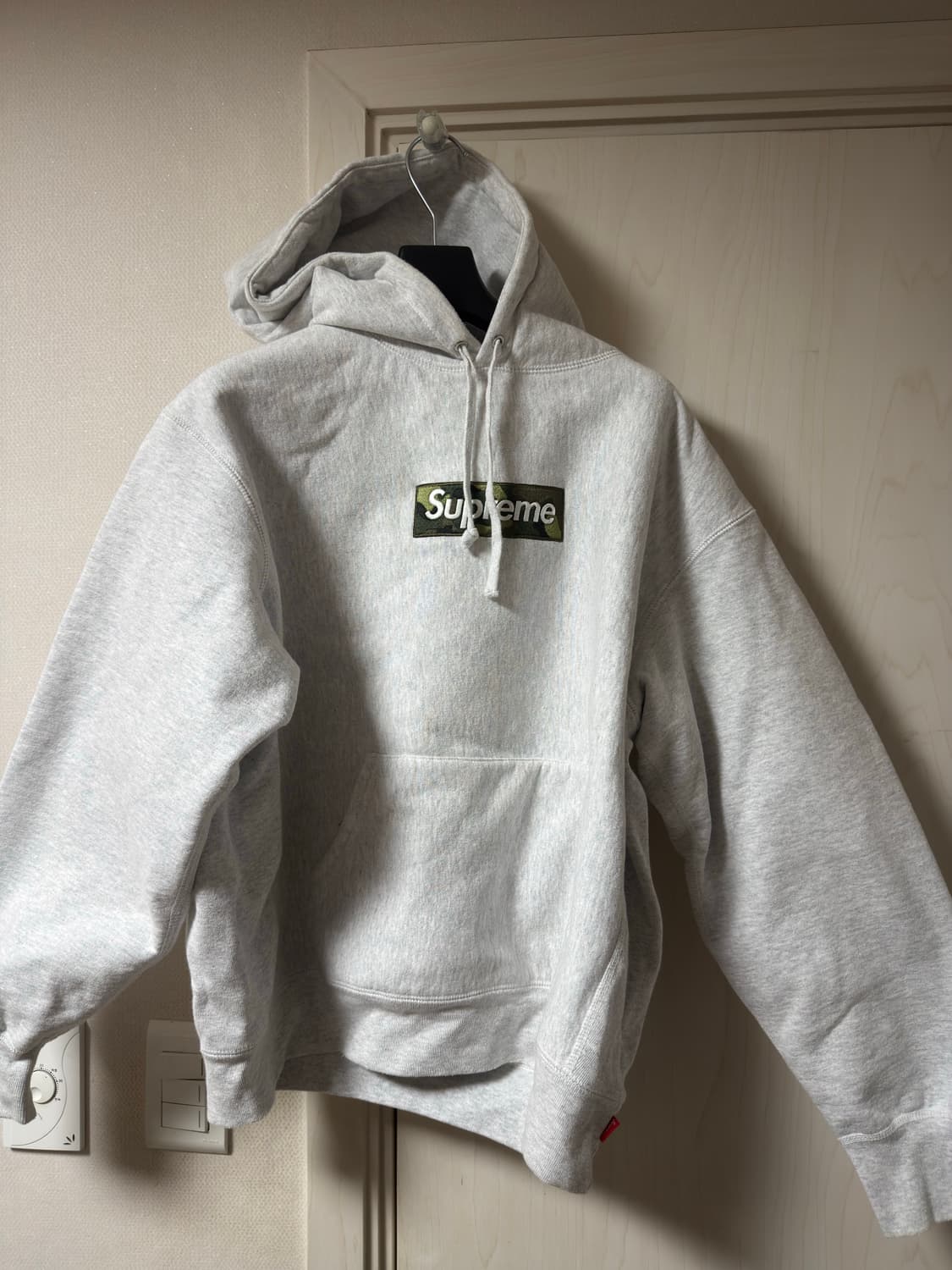 슈프림 카모 박스로고 후드 상품이미지1