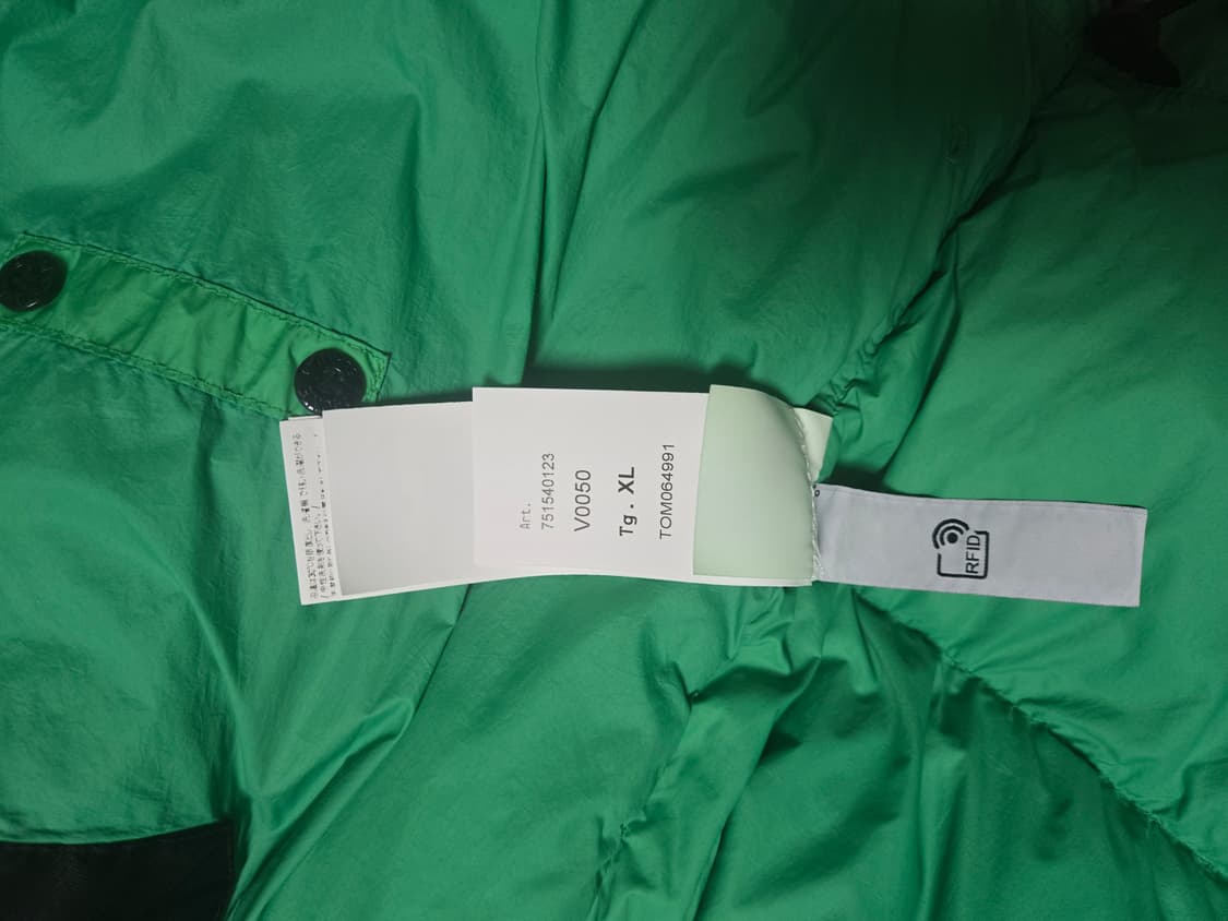 스톤아일랜드 크링클랩스 패딩 XL사이즈 상품이미지2