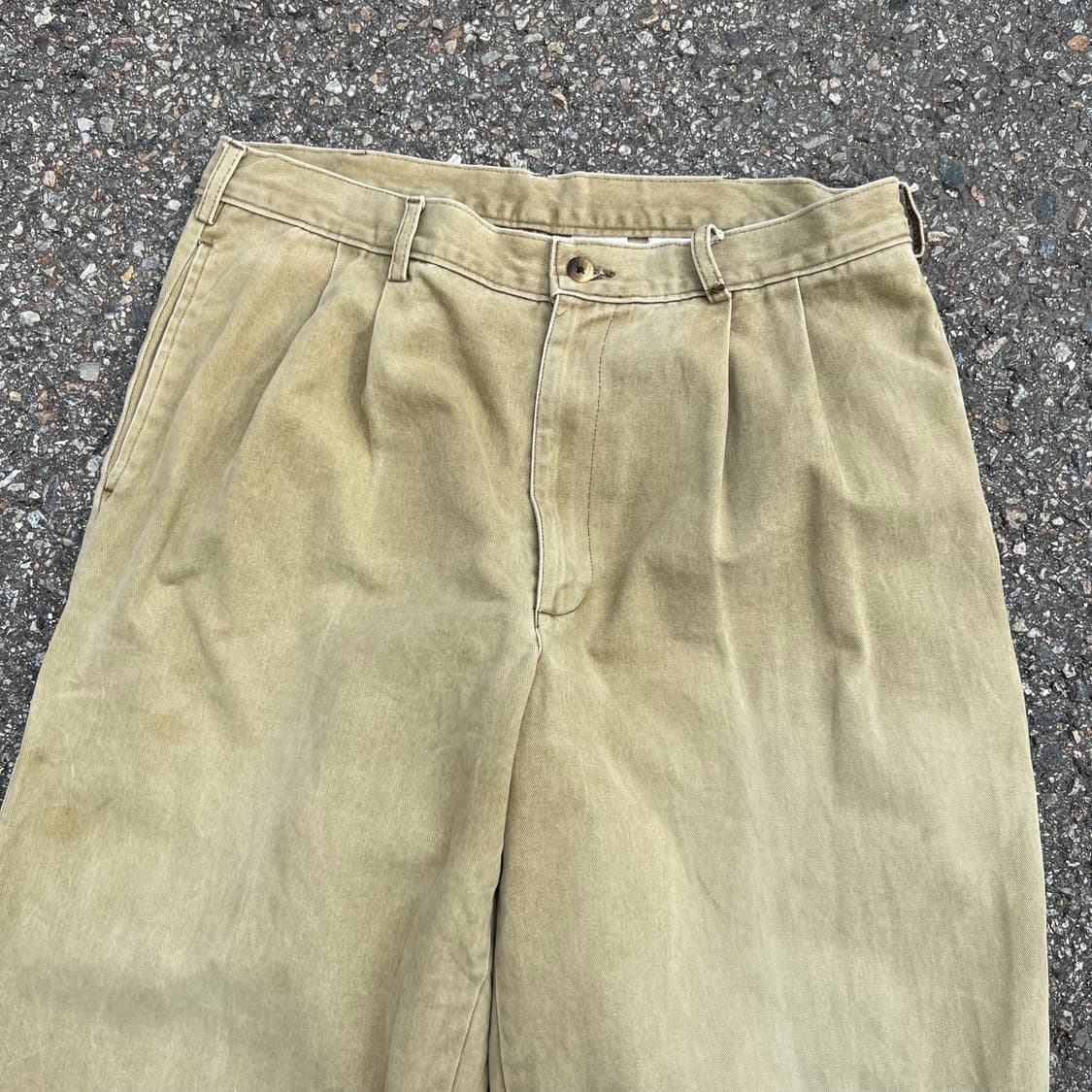 90‘s L.L. Bean 루즈 테이퍼드 팬츠 상품이미지2