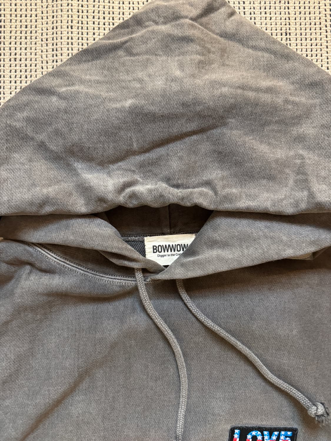 바우와우 페이버릿 패치 후디 상품이미지3