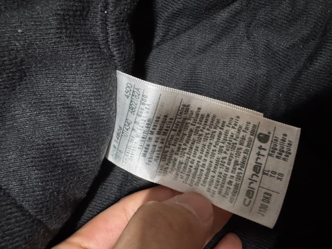 칼하트 액티브자켓 J130 DKB XL 상품이미지4