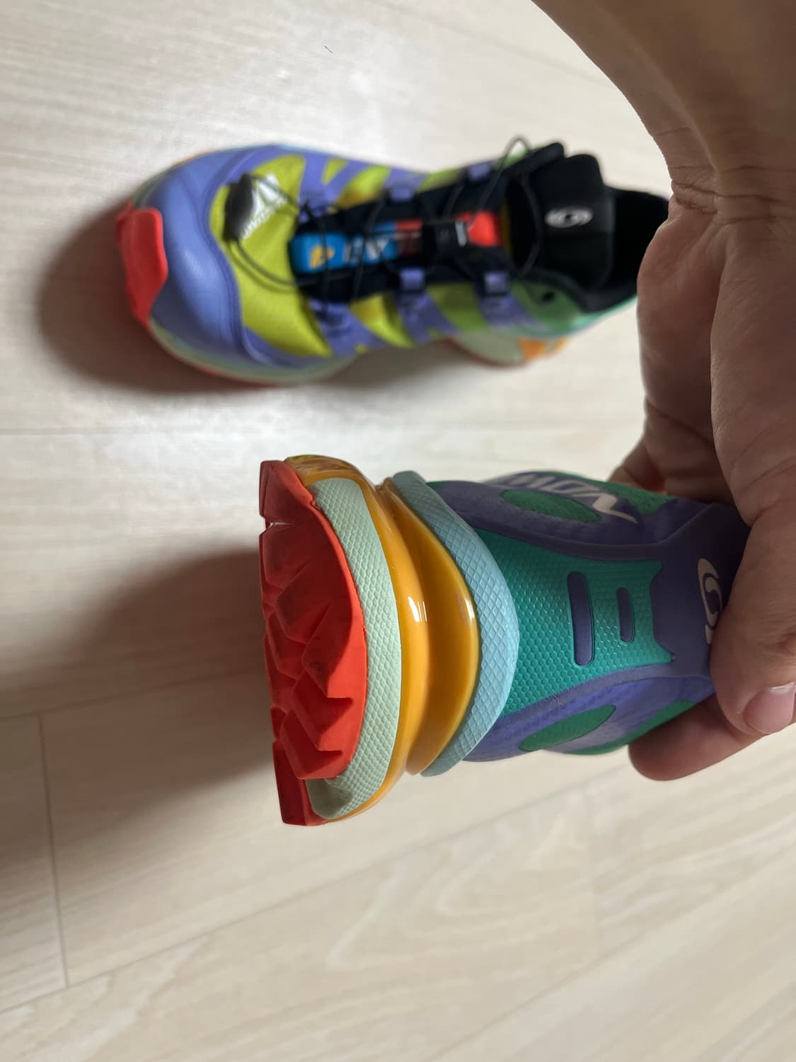 살로몬 XT-4 이브닝 프림로즈 민트 리프 상품이미지7