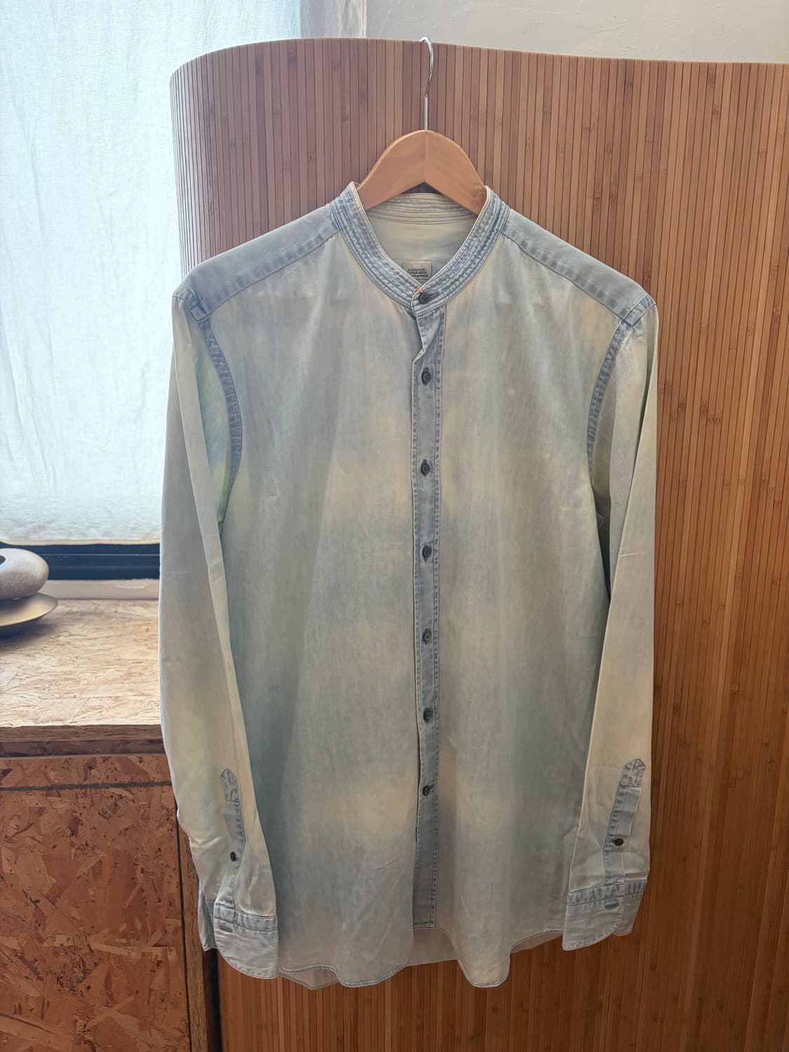 Alessandro Gherardi Collarless shirt 상품이미지4