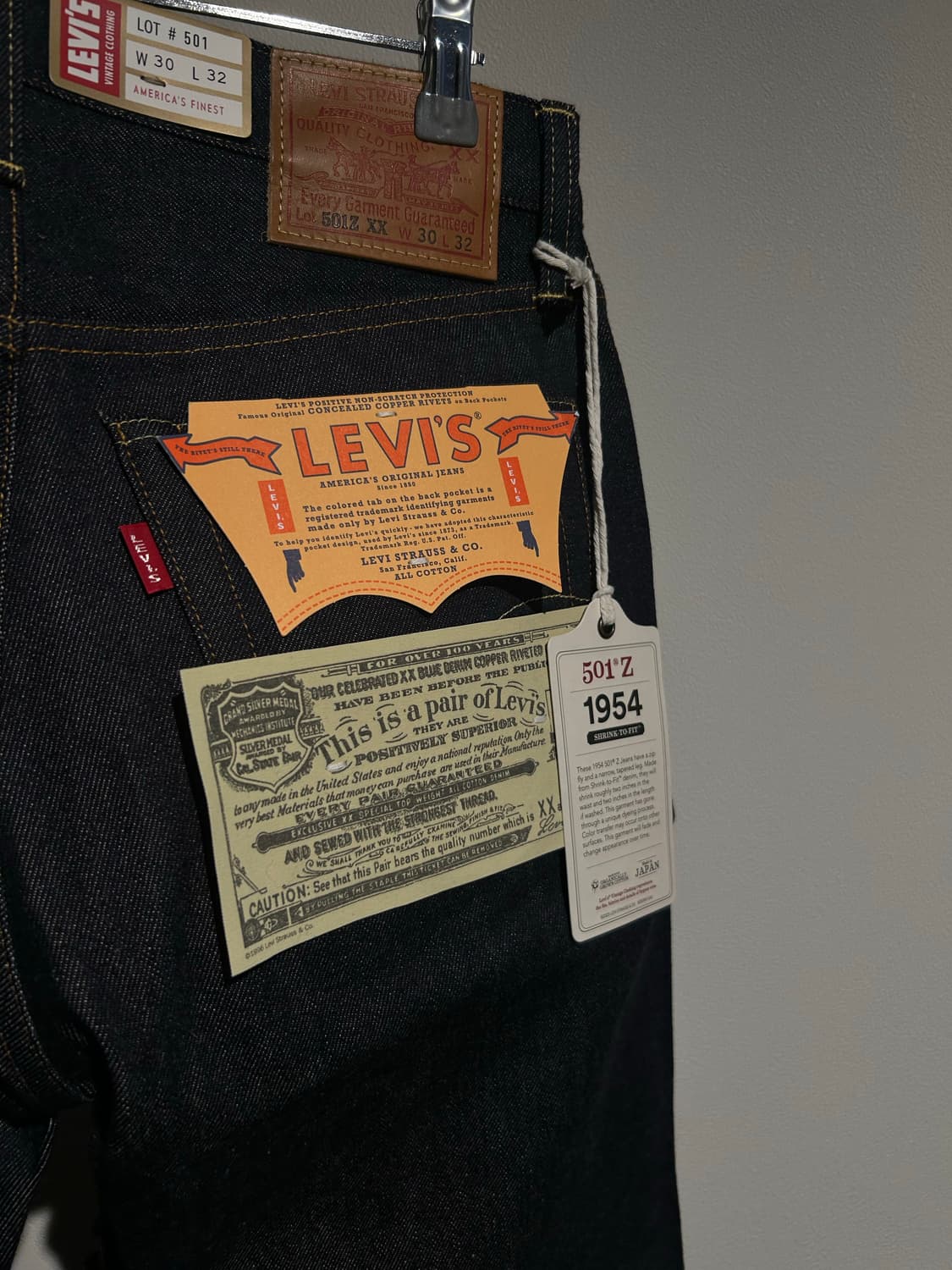 리바이스 LVC 54501 리지드 30/32 상품이미지4