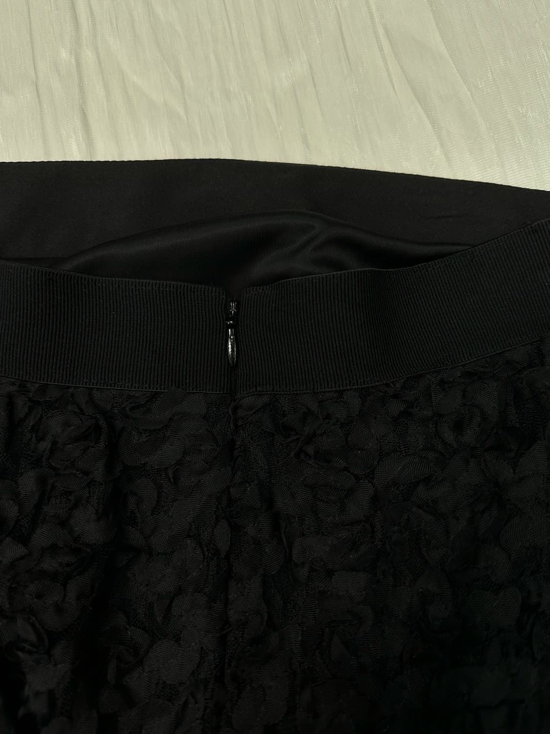 Black flower ruffle lace skirt 상품이미지9