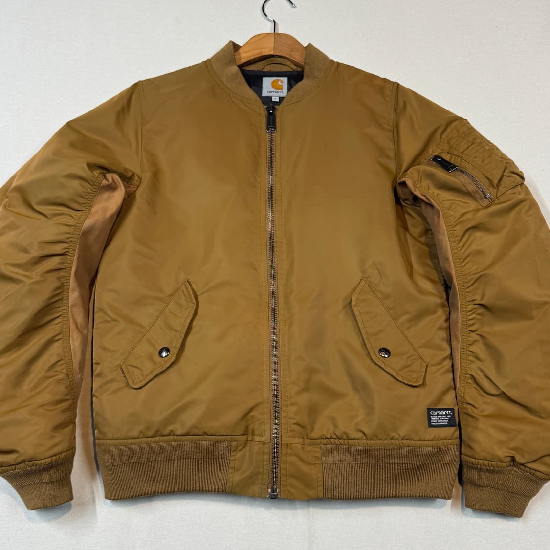S) 칼하트 WIP 애쉬튼 봄버 자켓 항공점퍼 상품이미지2