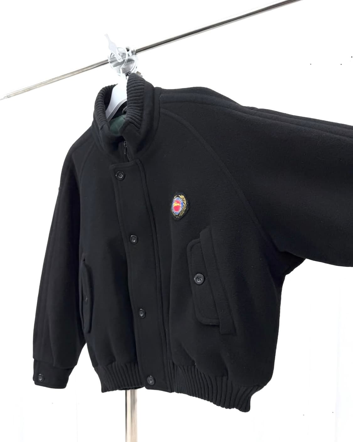 80s Longchamp Heritage Wool Bomber 상품이미지1