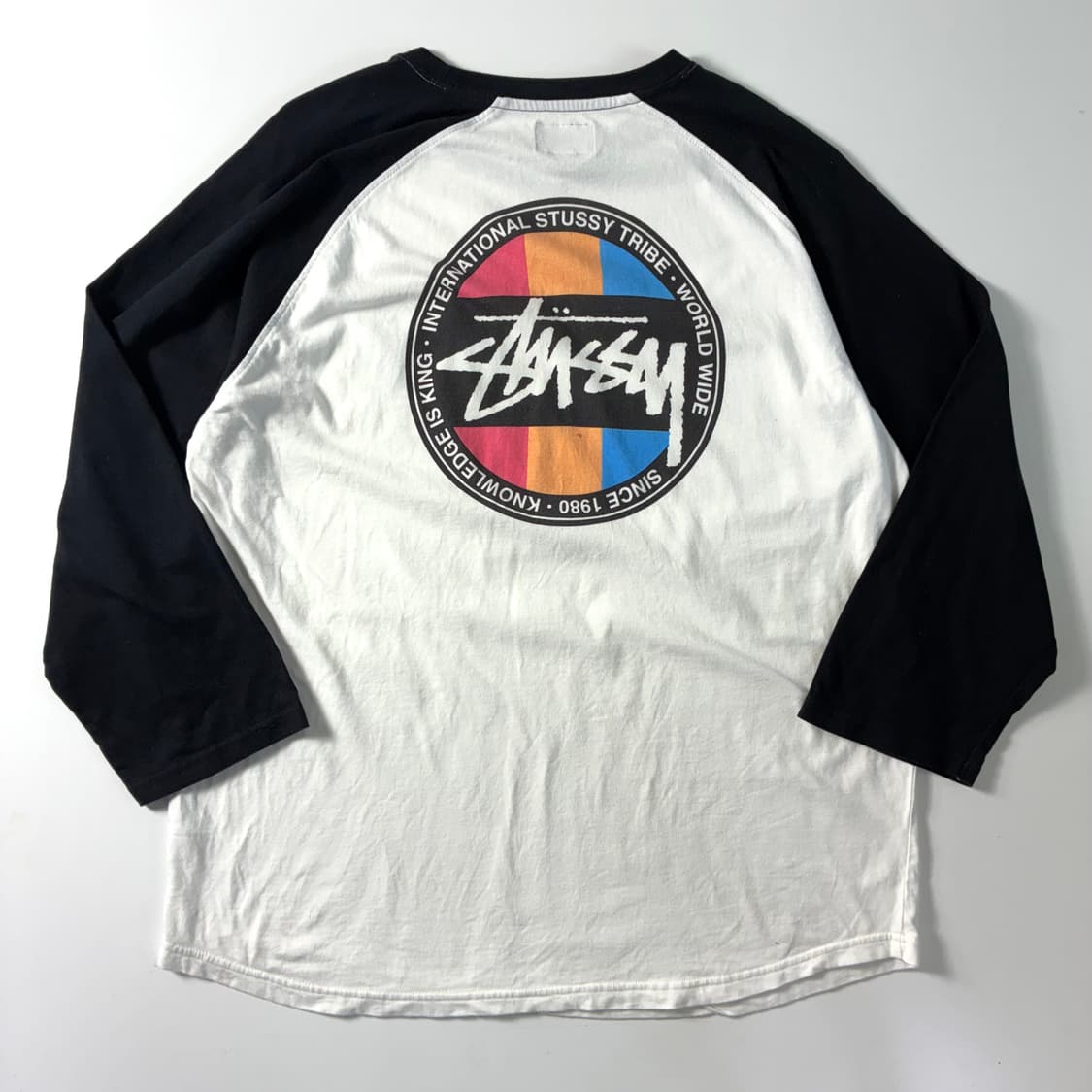 Stussy  스투시 90,s 7부 월드와이드 나그랑 롱슬리브 티셔츠   상품이미지2