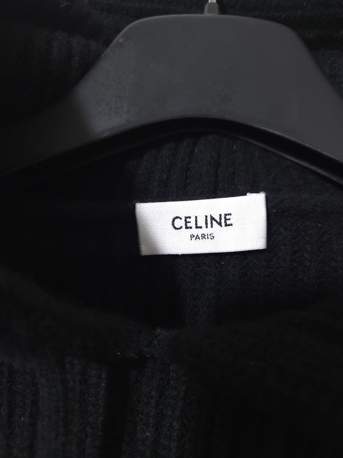 [새상품급] 셀린느 리브드 울 니트 후드 Xs Size 상품이미지2