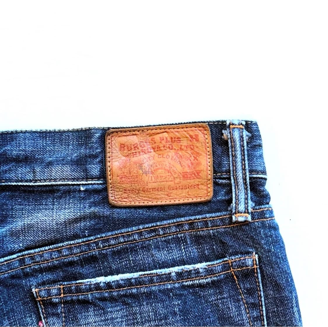 버거스플러스 셀비지 데님 팬츠 상품이미지7