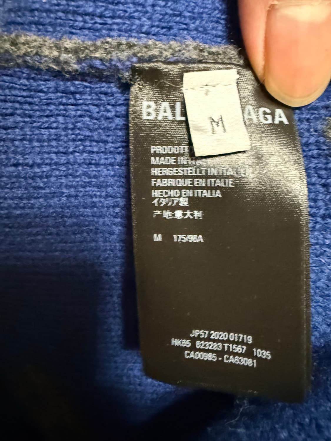 발렌시아가 멀티로고 니트 m 상품이미지3