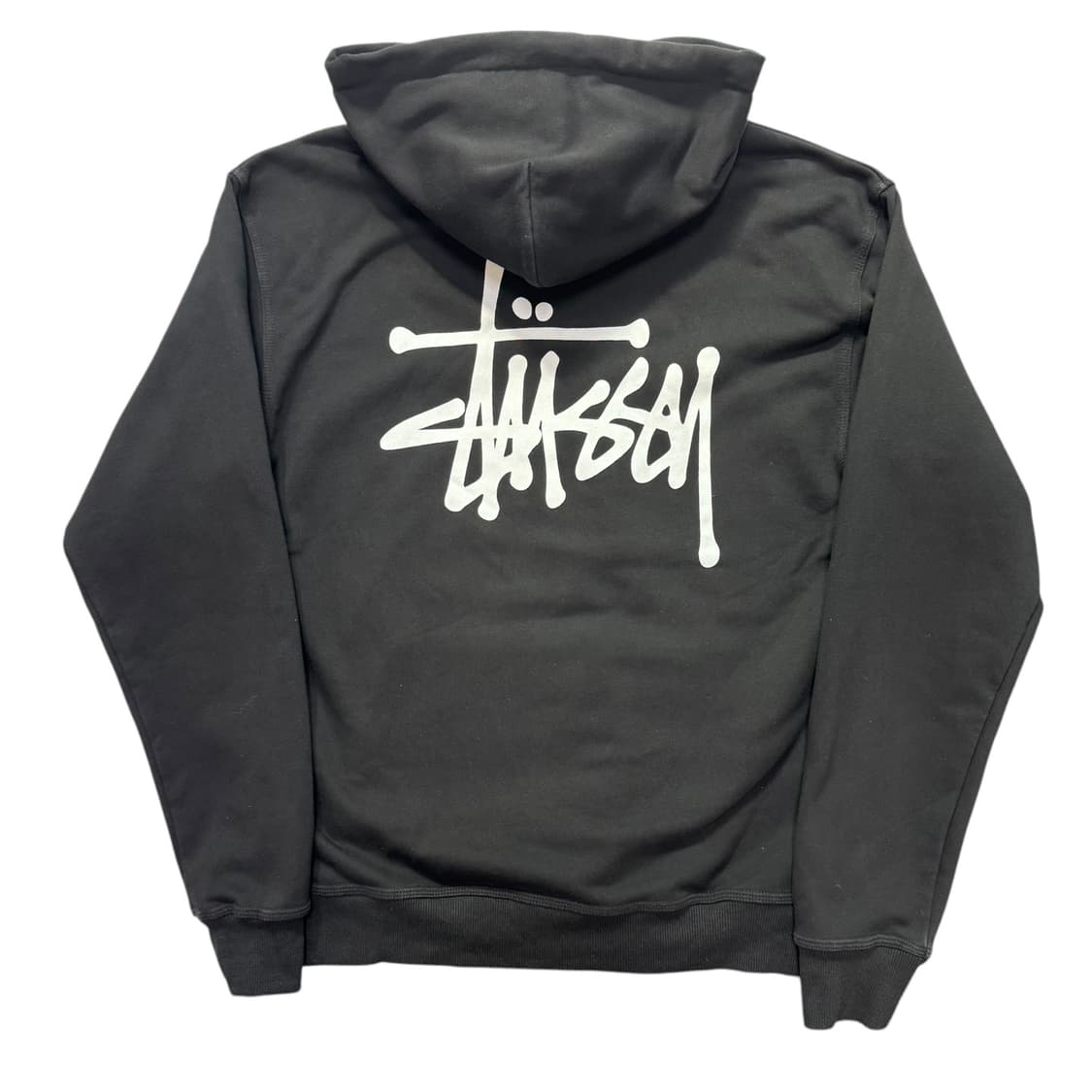 정품 스투시 빅로고 블랙 후드티 상품이미지4