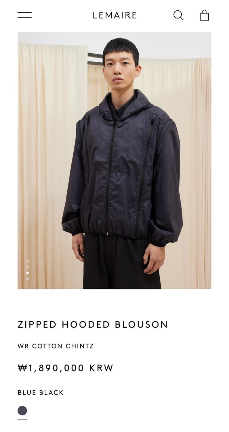 르메르 멀티지퍼 자켓 50 상품이미지1