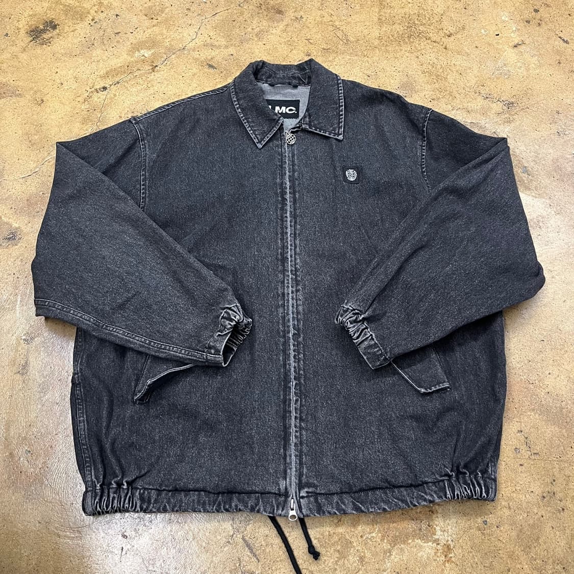 [정품/M] LMC 투웨이 흑청 블루종 자켓 b16 상품이미지2