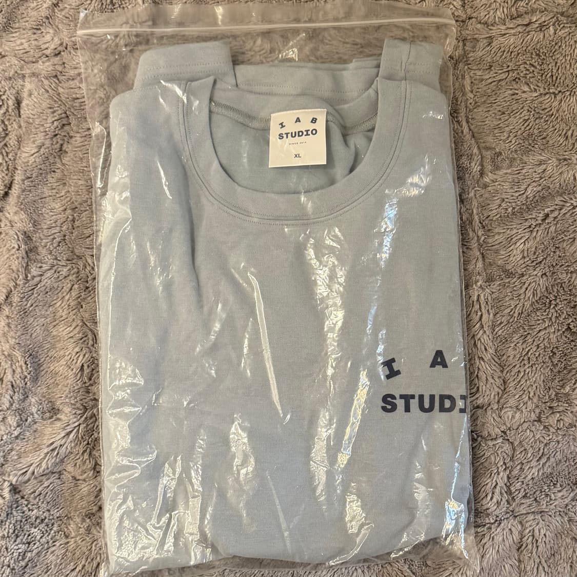 아이앱스튜디오 티셔츠 애쉬블루 XL 상품이미지1