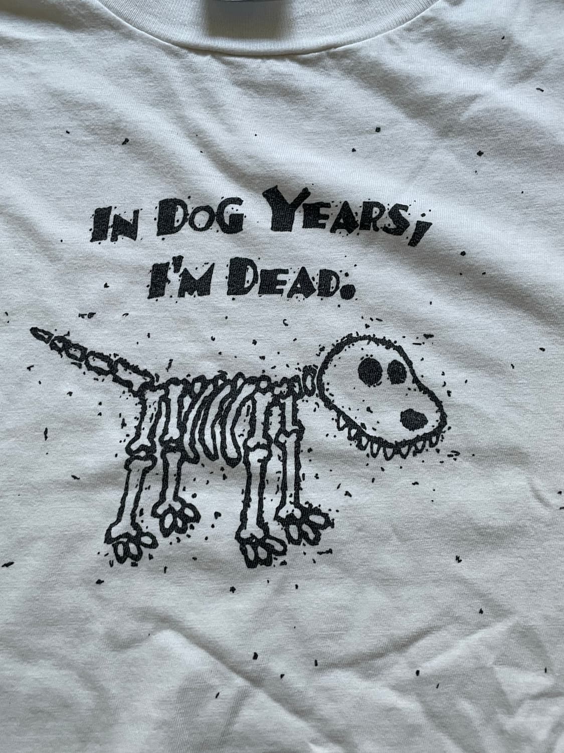 in dog years i‘m dead fun 티셔츠 상품이미지6