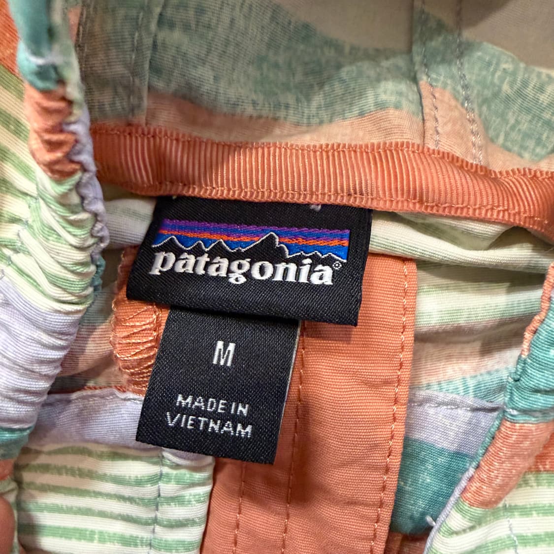 파타고니아 키즈 스트라이프 배기스 자켓  상품이미지3