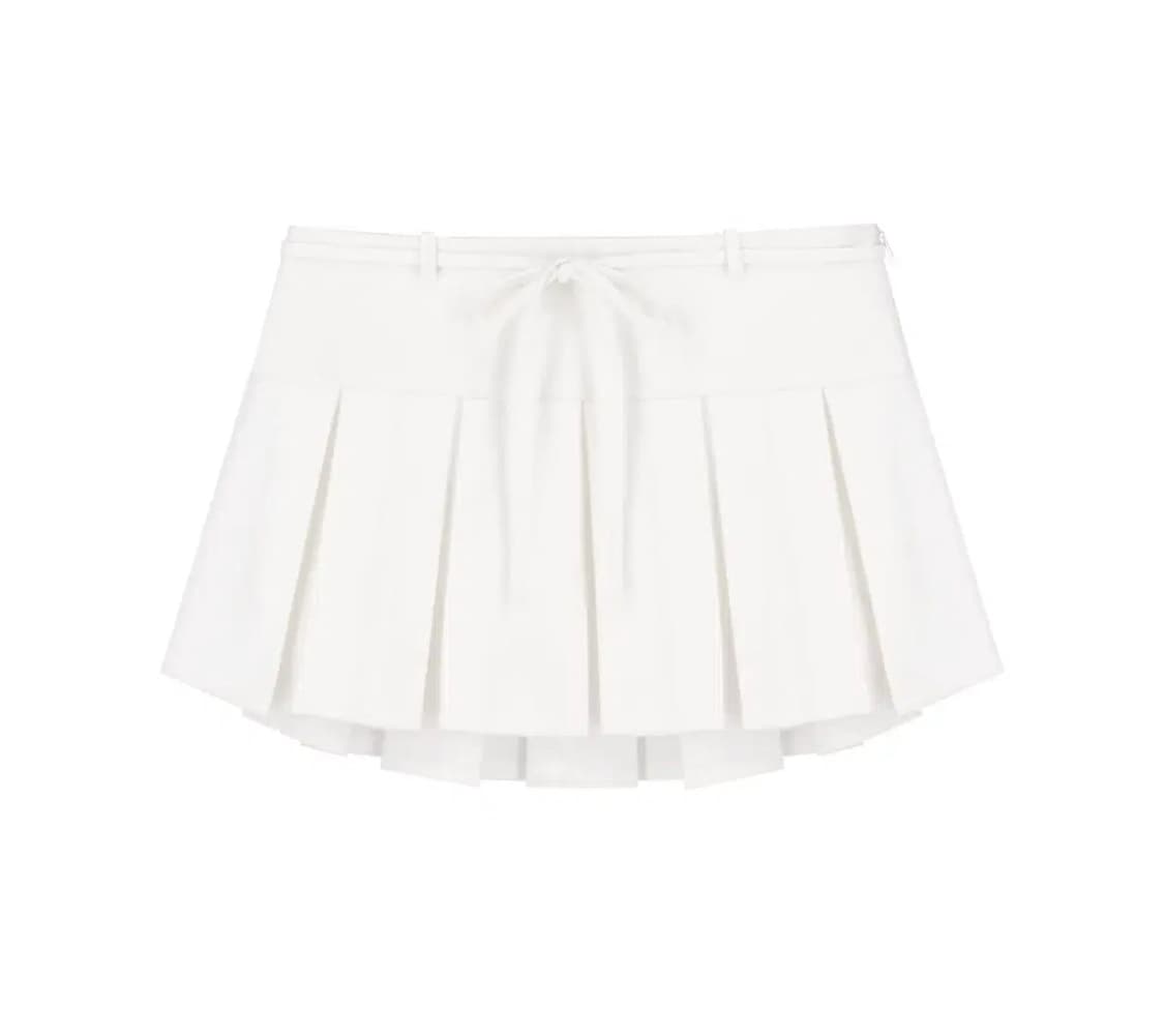 클리시어 허깅 스커트 화이트 상품이미지1