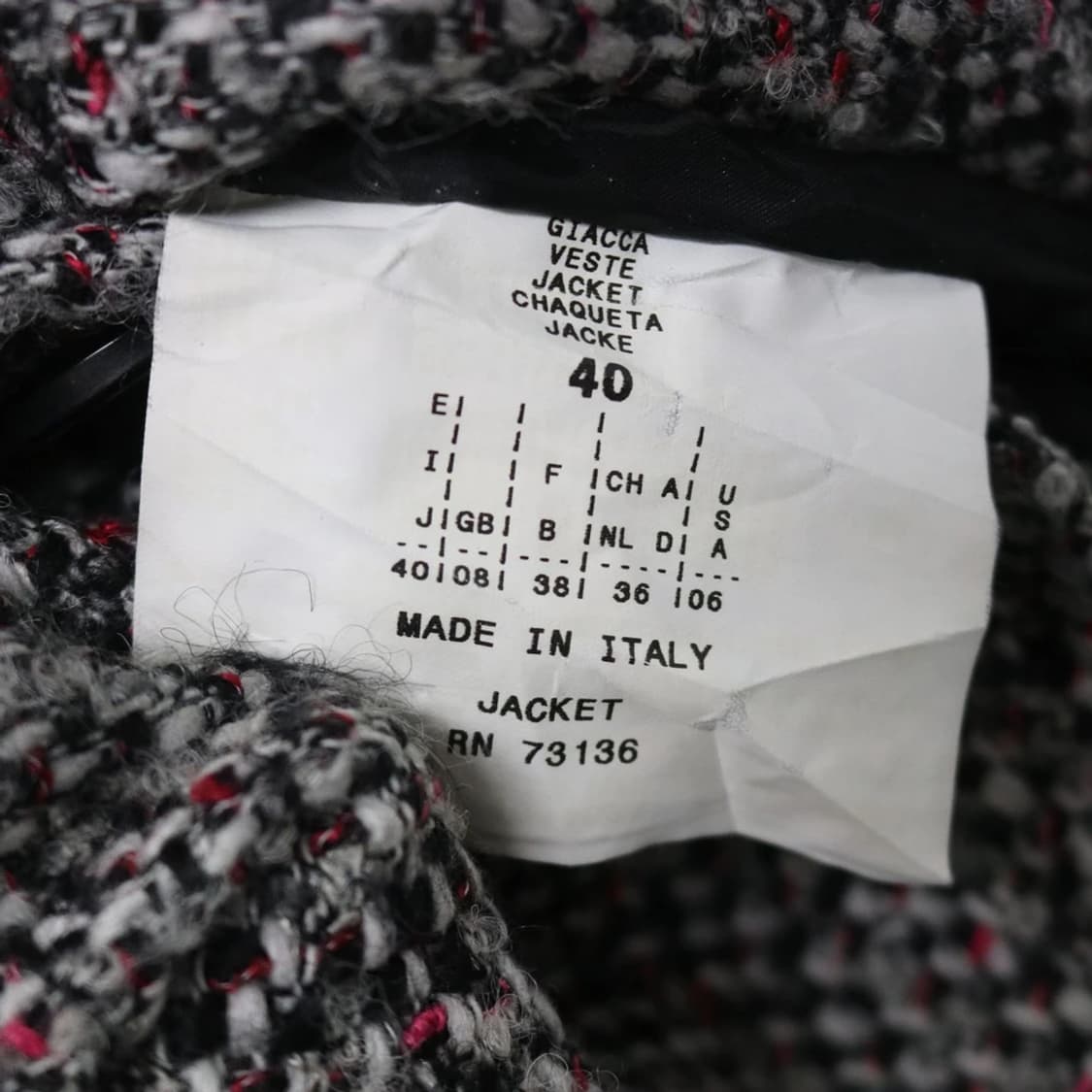 막스앤코  트위드 울 혼방 싱글 자켓 63133 상품이미지8