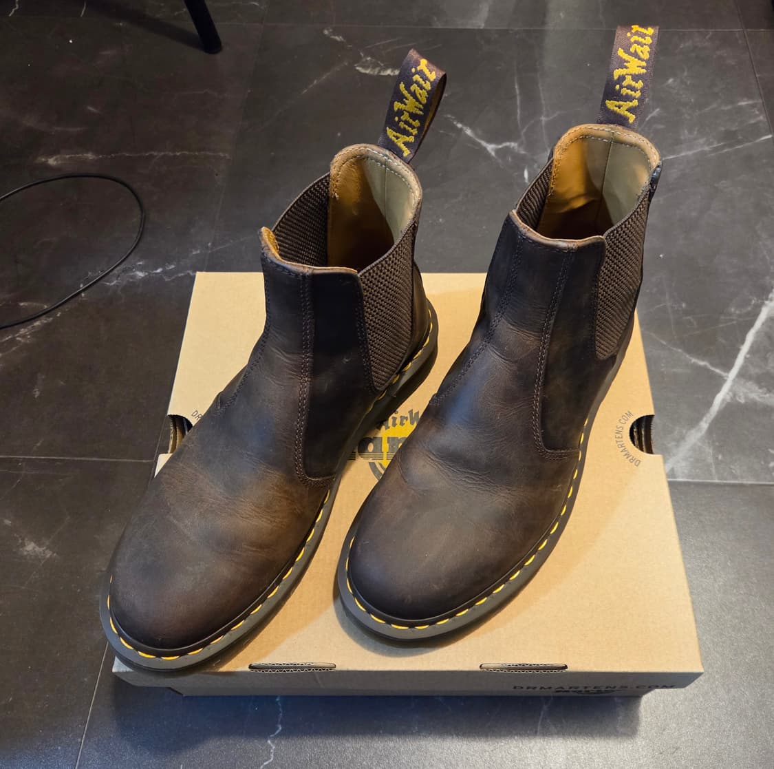 닥터마틴 2976 ys 첼시부츠 브라운 260 상품이미지3
