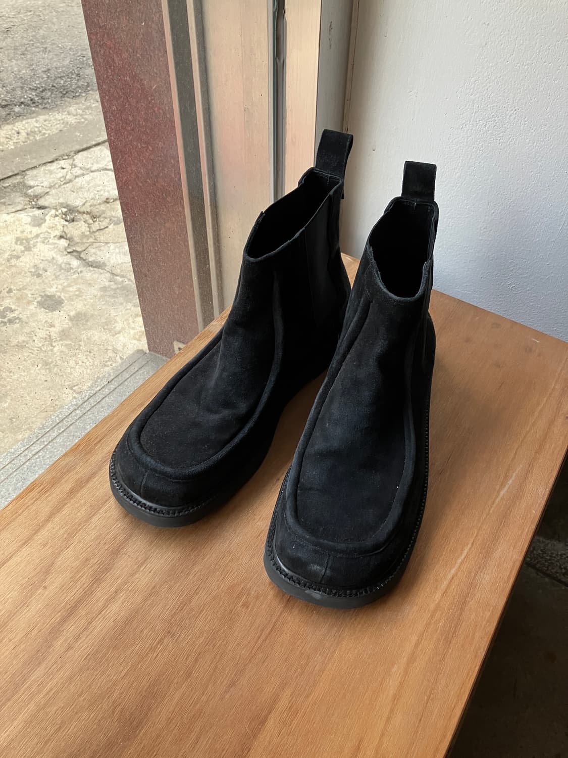 스웨이드 스퀘어 첼시 상품이미지1