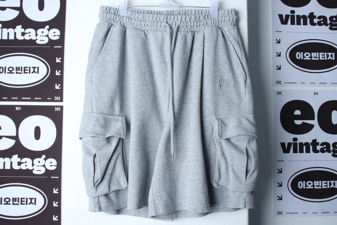 (L-XL) 리메인세컨드 반바지 팬츠 작은오염 카고 밴딩-P9915 상품이미지2