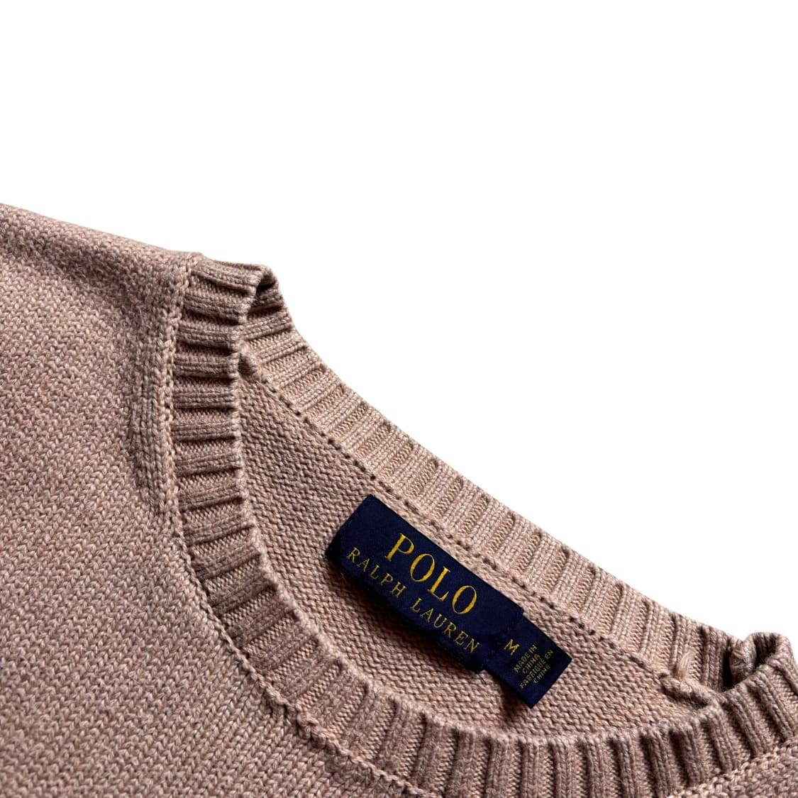 폴로 크루넥 니트 상품이미지3