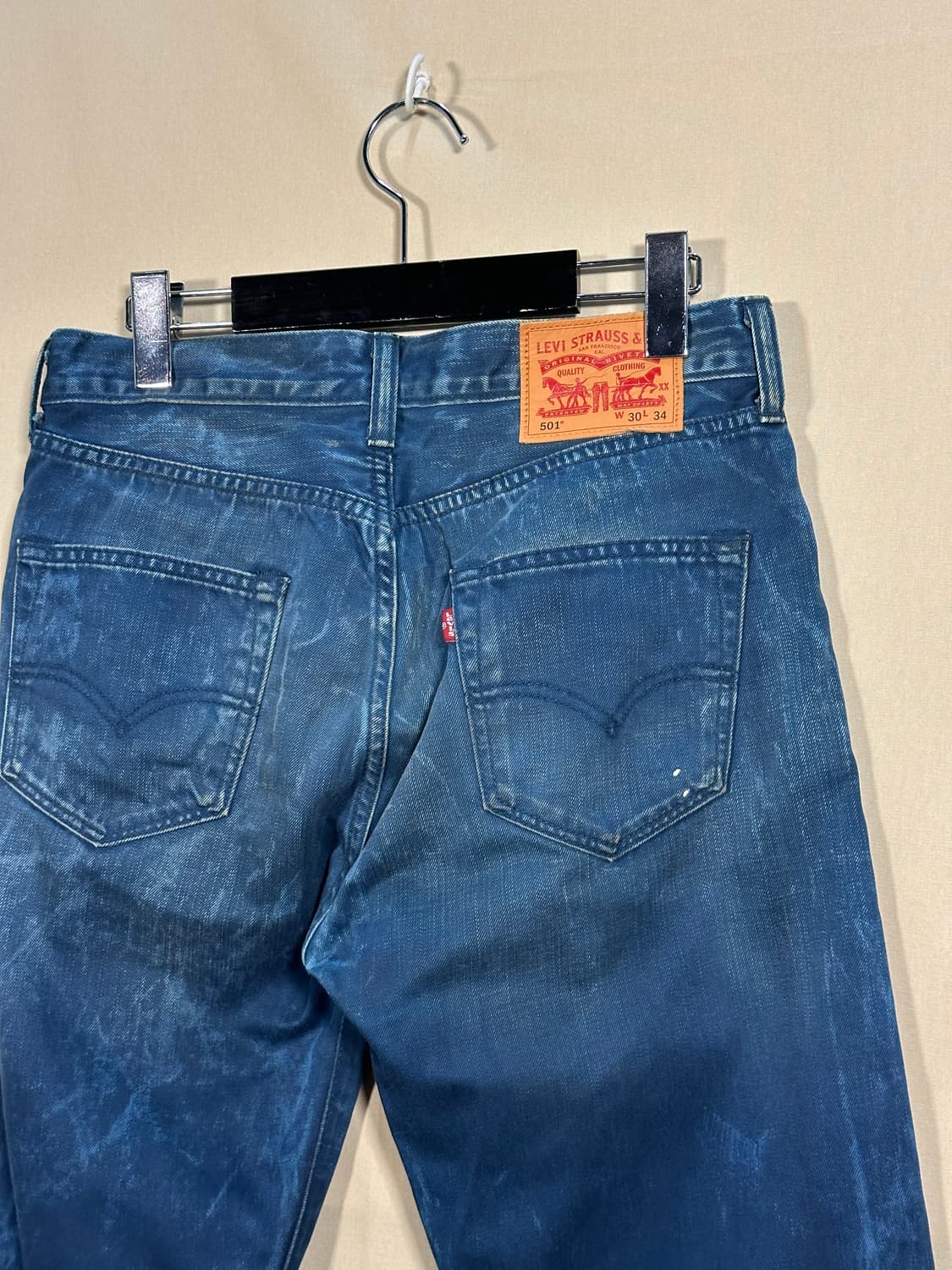 리바이스 501 더티워싱 스트레이트 처분  상품이미지1