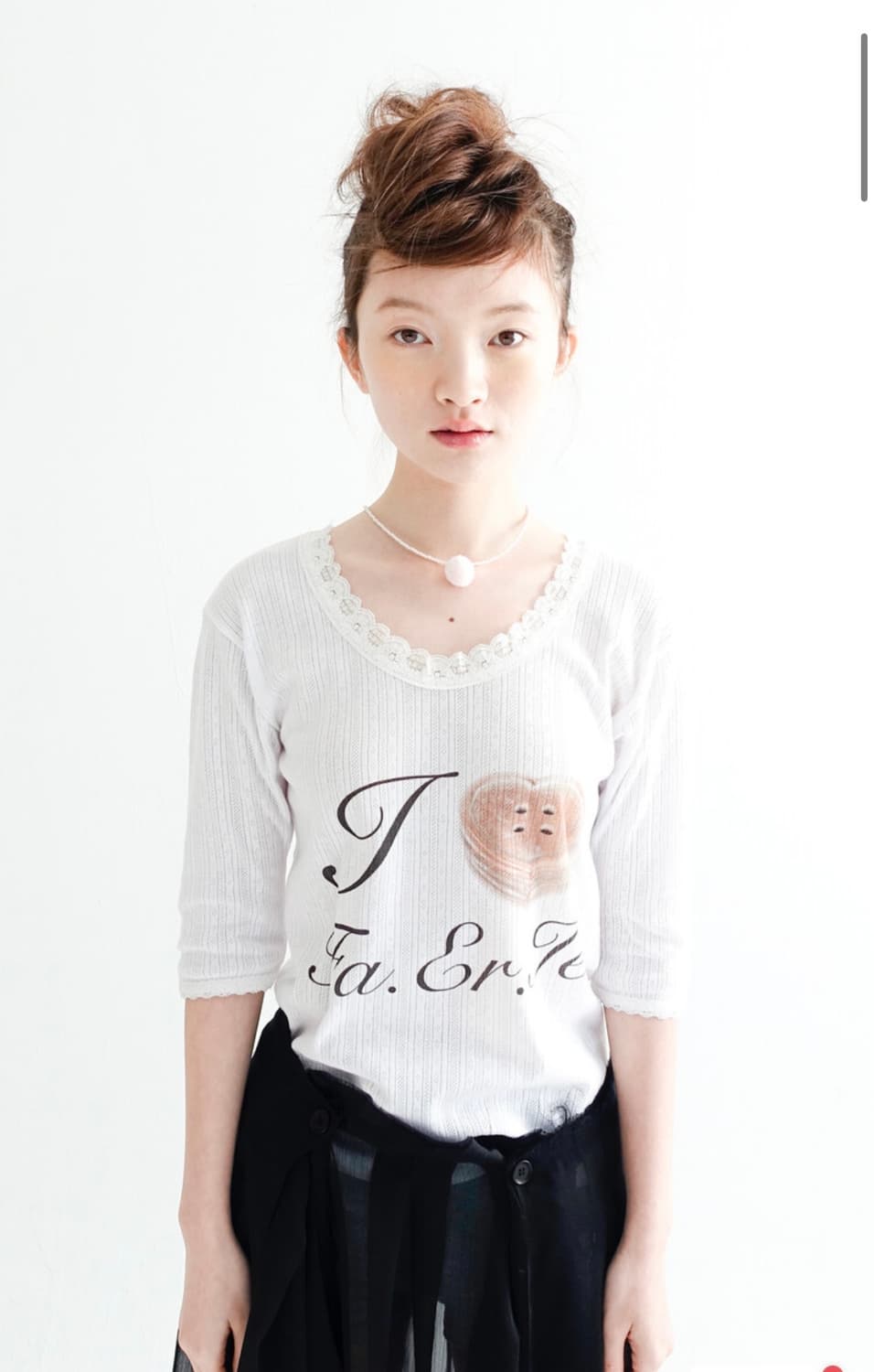 샵페어리 레이스 티셔츠 상품이미지1