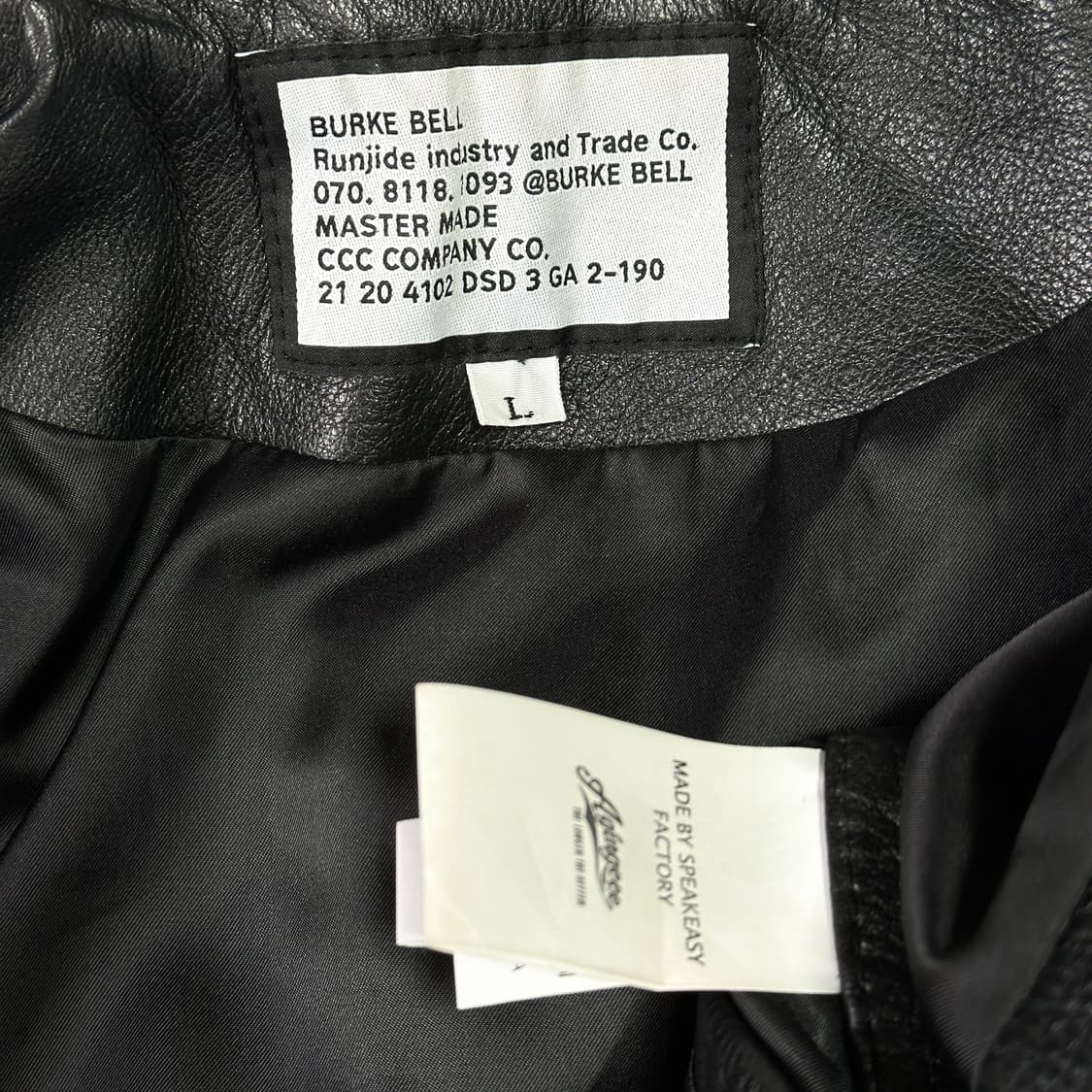 에이징씨씨씨 카우하이드 라이더재킷 상품이미지6