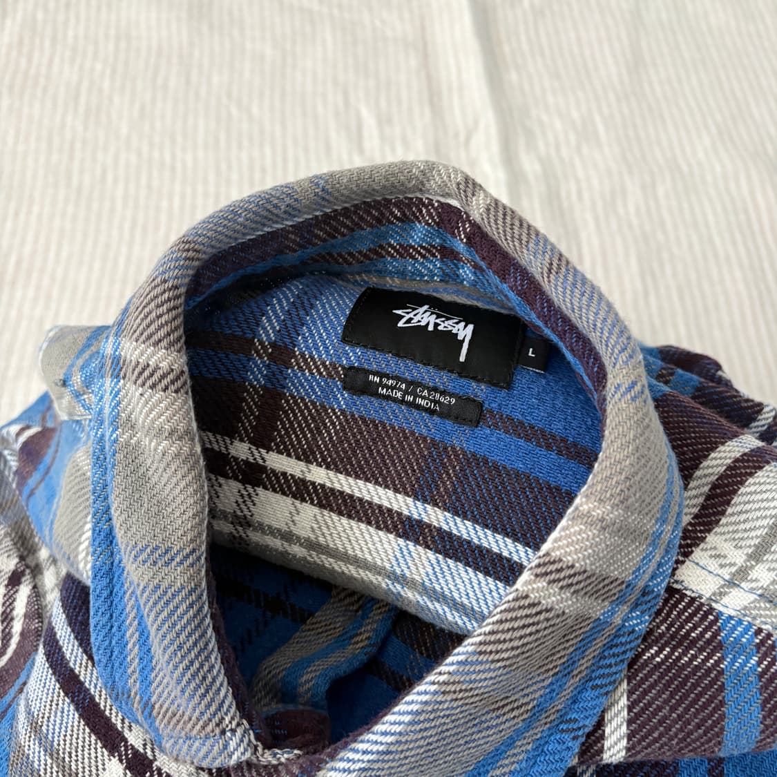  ▫️Stussy Check Shirts 상품이미지8
