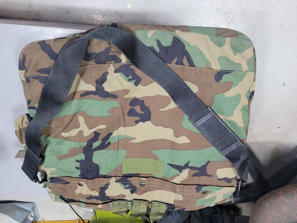 미 구형 공군 헬맷백 상품이미지6