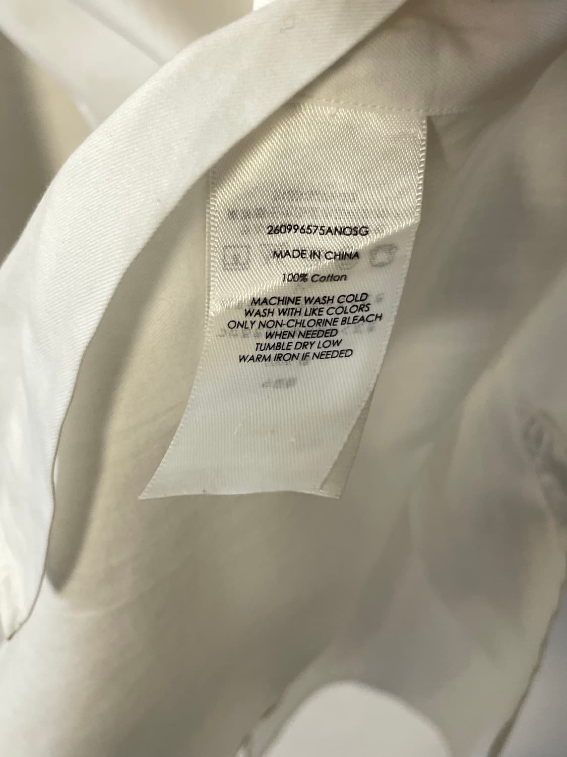 폴로 리젠트핏 화이트 셔츠  상품이미지7