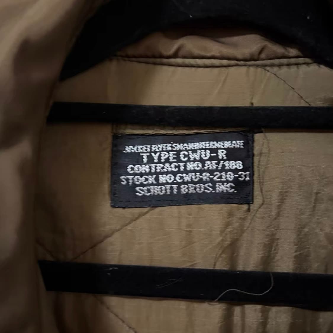 Schott 70-80s 오리지널 플라이트 자켓 상품이미지7