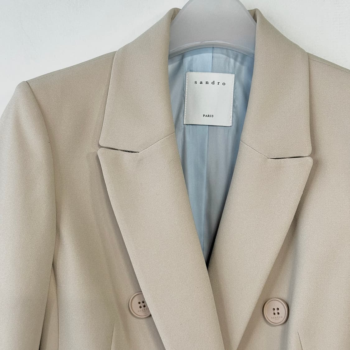 산드로 더블 브레스티드 블레이저 상품이미지2