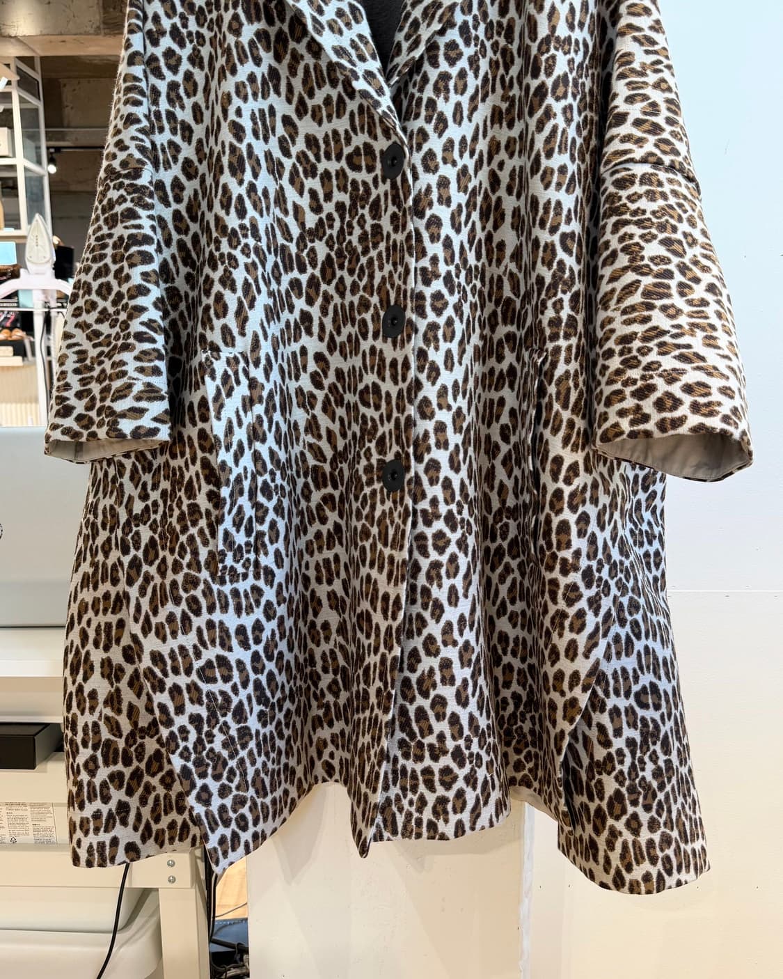 스텔라 매카트니 레오파드 나일론 혼방 코트  상품이미지6