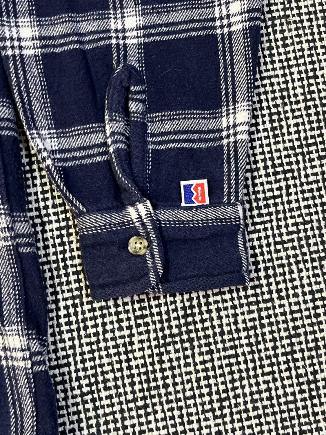 에드윈 아웃도어 타탄 체크 셔츠 상품이미지3