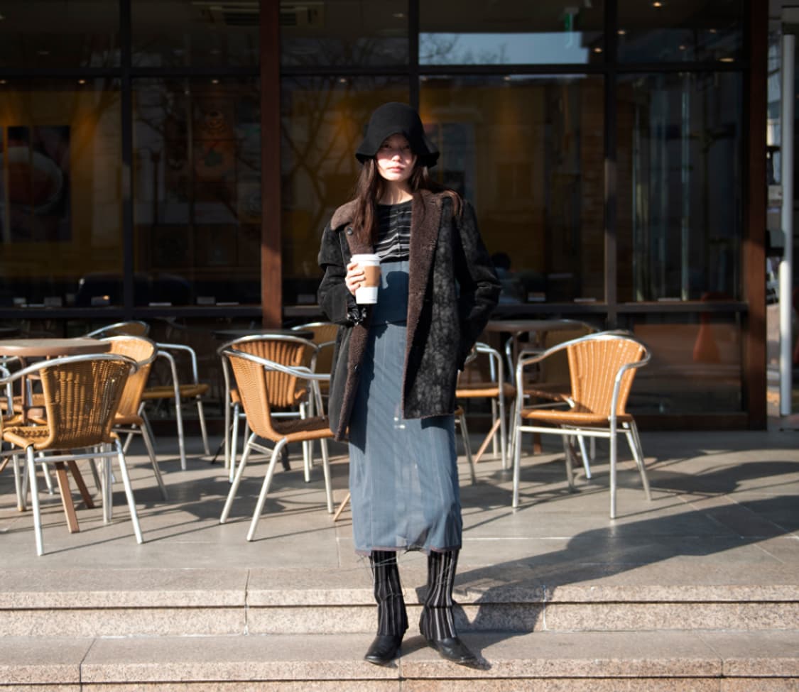 F) PERVERZE 퍼버즈 리버서블 무통 자켓 무스탕 상품이미지10